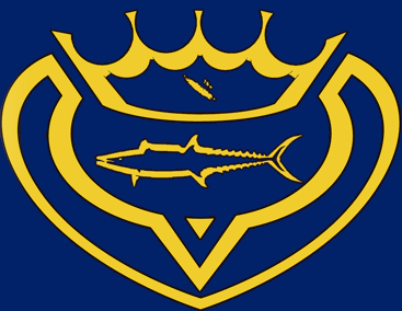 Logo moyen dore bleu